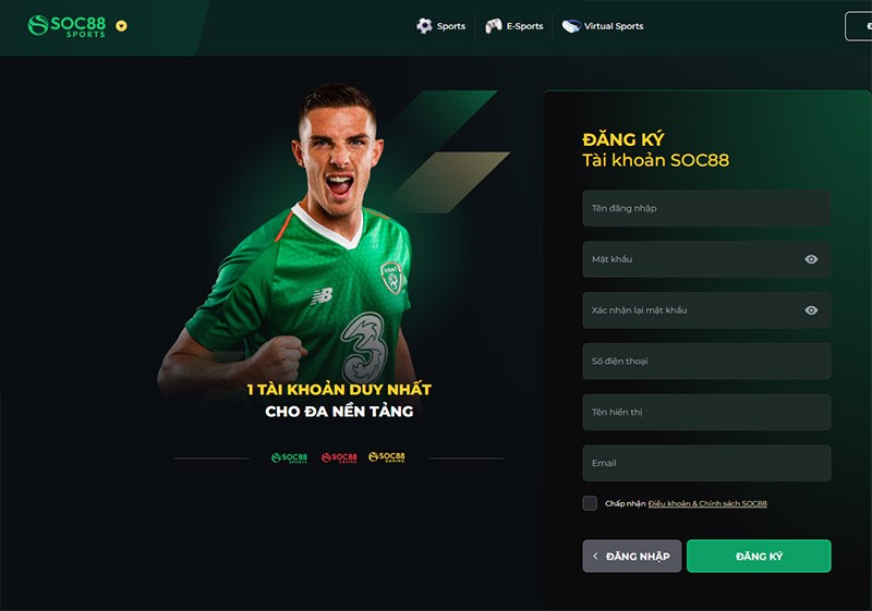 SOC88 - Nhà cái uy tín, đáng tin cậy cho mọi cược thủ